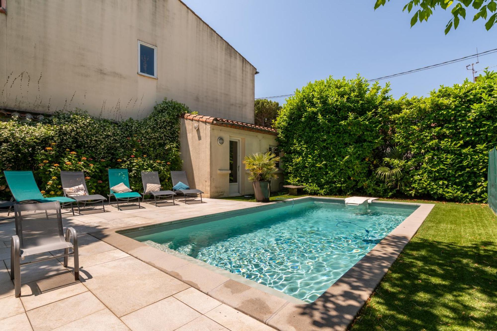 La Casa Grande - Piscine - Wifi - Parking Villa Carcassone Exterior photo